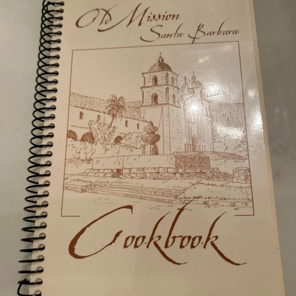 Parish cookbooks 2 Mission Santa Barbara 1991,Trinity Lutheran Church‎ 1996 SC